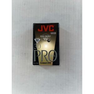 New Sealed JVC TC-30 PRO HF PROHF Compact‎ VHS Tape Cartridge  A52